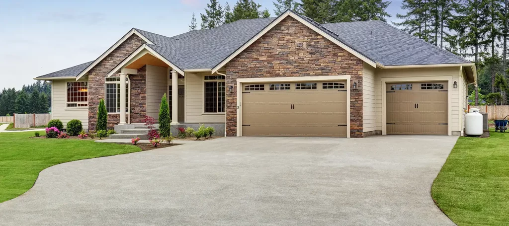 Driveway installation from Liban Landscape