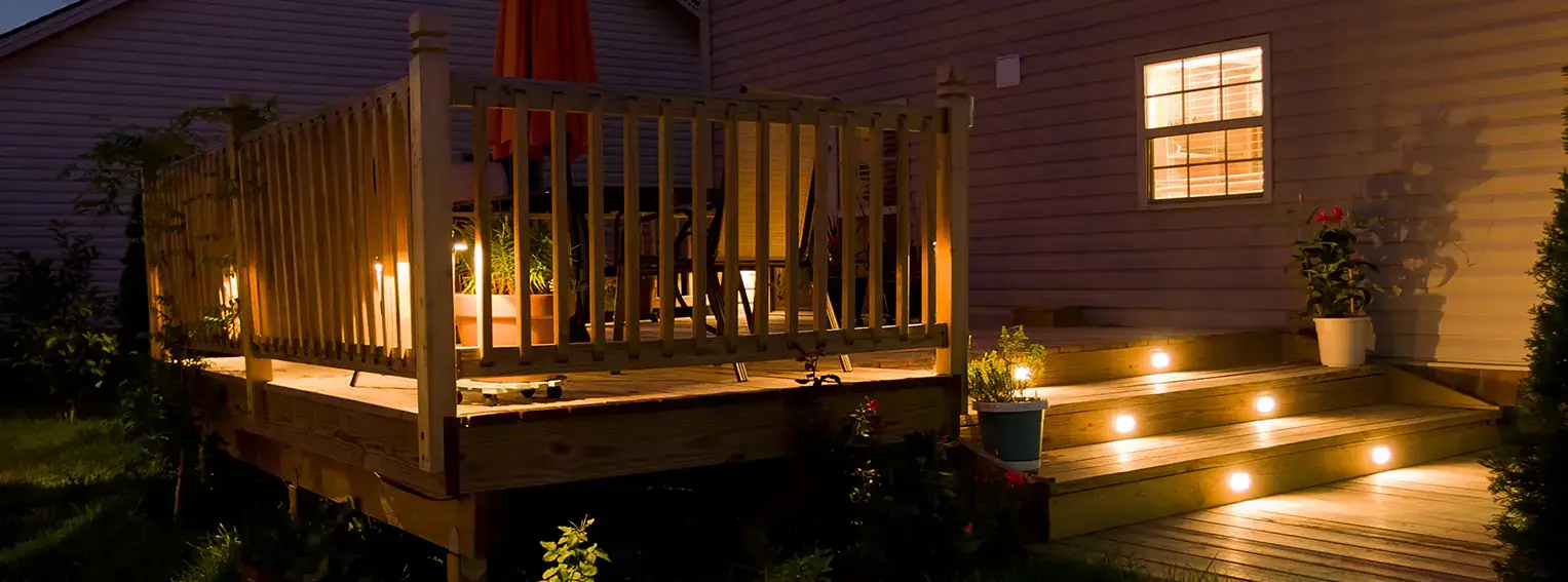 Outdoor lighting installation from Liban