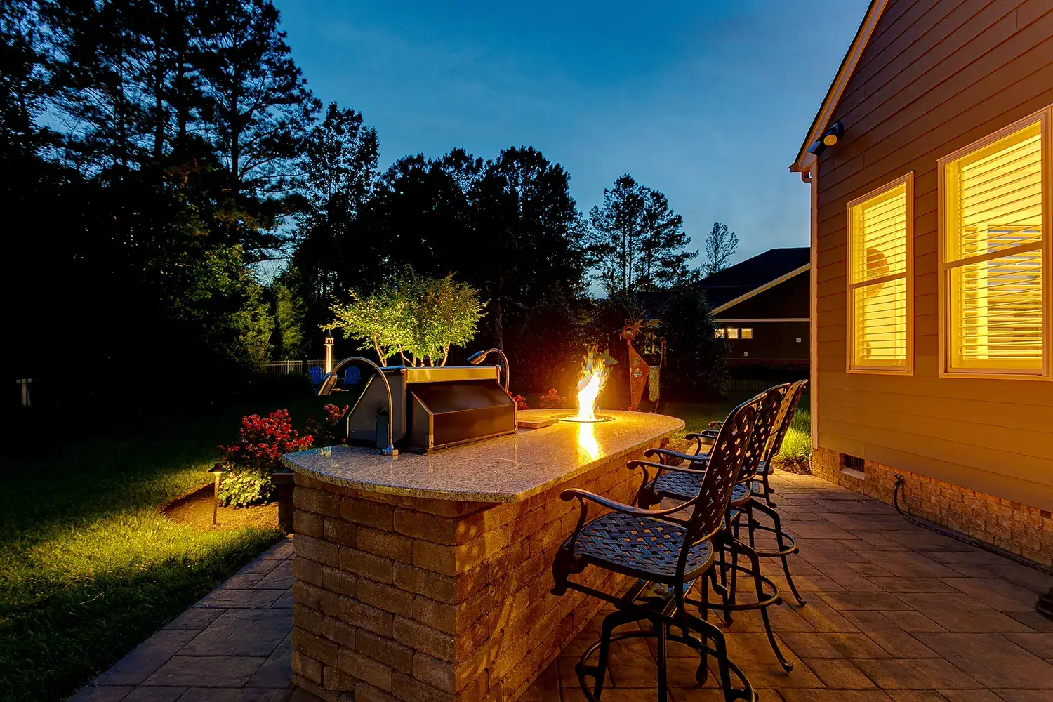 Patio from Liban Landscape